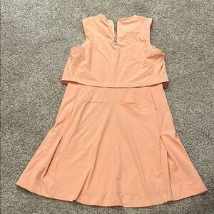 NIKE Chic Peach Sleeveless Athletic Dress